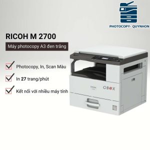 Bán máy photocopy Ricoh M2700
