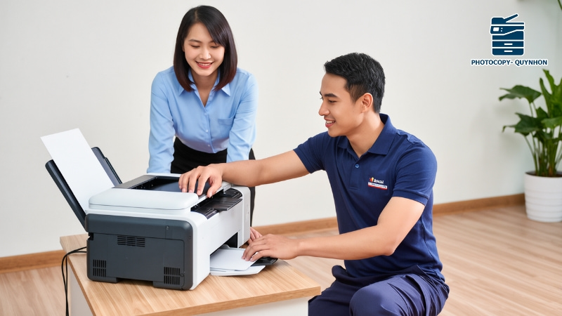 cách dùng máy photo