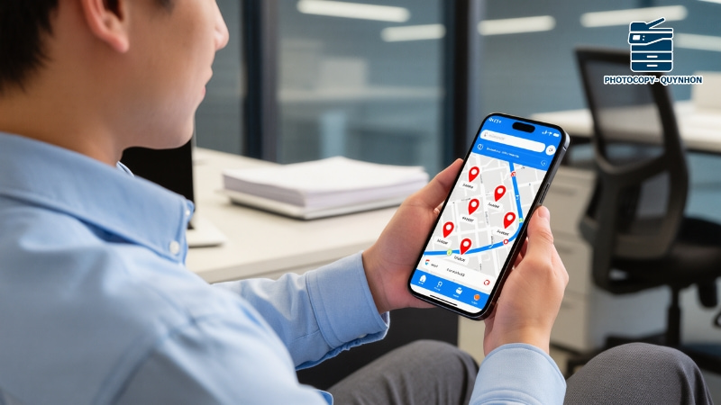 tiệm photocopy gần đây