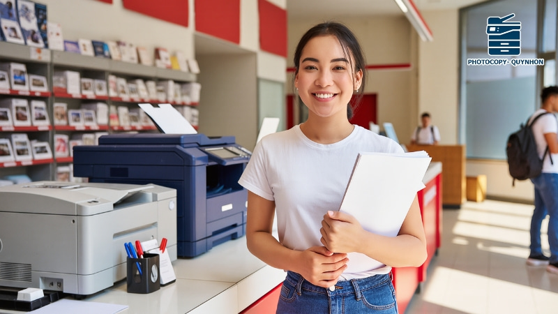 tiệm photocopy
