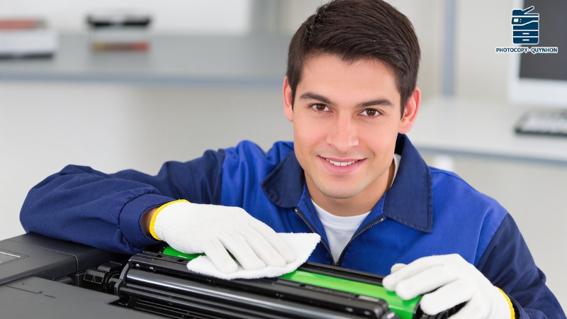 cách chỉnh mực máy in