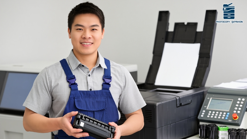 cách điều chỉnh mực máy in