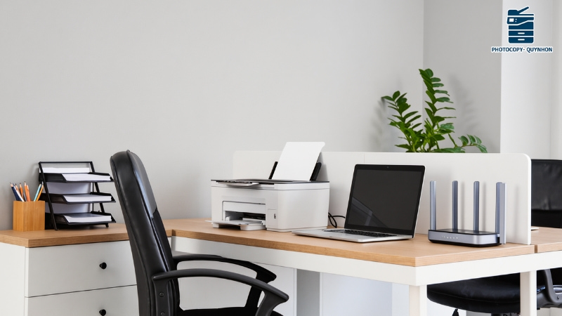 xem địa chỉ ip của máy in