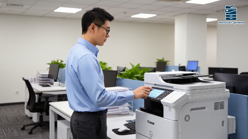 xem địa chỉ ip máy in